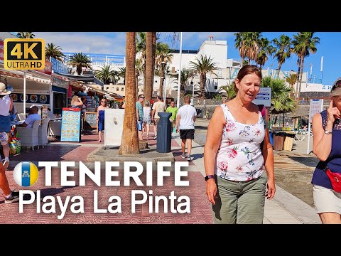 Tenerife Walking Tour, Playa La Pinta, Costa Adeje in March 2022