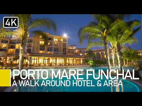Funchal Lido, Madeira NOW | Porto Mare hotel & Eden Mar Suite Hotel walk