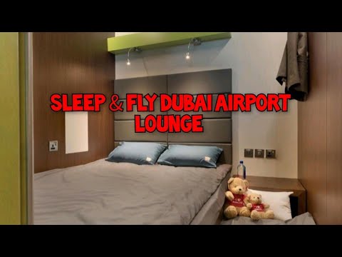 Dubai Airport Sleep & Fly Lounge | CAPSULE HOTEL (WE SLEPT INSIDE THE AIRPORT!) @IndiansinJapan