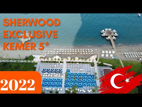 Sherwood Exclusive Kemer 5* All-inclusive. Antalya 2022. Drone and walking tour. #turkeyhotels