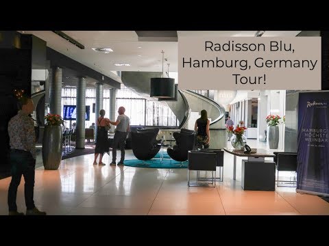 Radisson Blu Hotel, Hamburg, Germany Tour & Review!