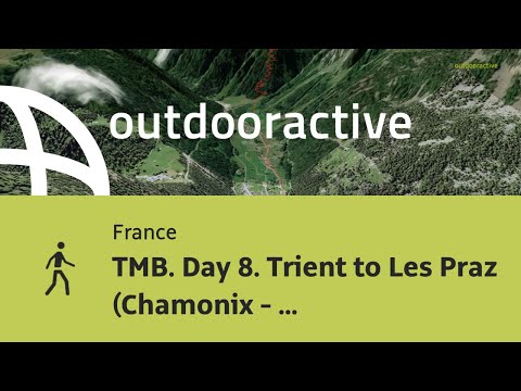 TMB. Day 8. Trient to Les Praz (Chamonix - Eden Hotel)