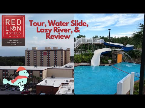 Red Lion Hotel Orlando Lake Buena Vista South - Kissimmee Florida Hotels - Hotel Water Slide POV
