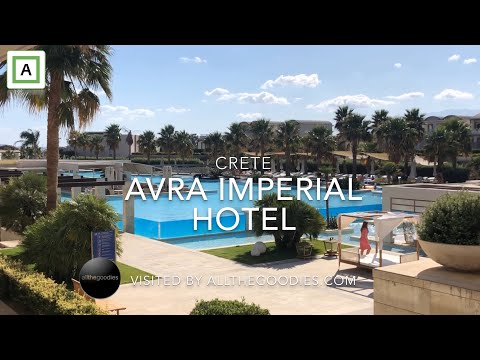 Avra Imperial Hotel - Luxury beach resort in Crete | Virtual travel by allthegoodies.com