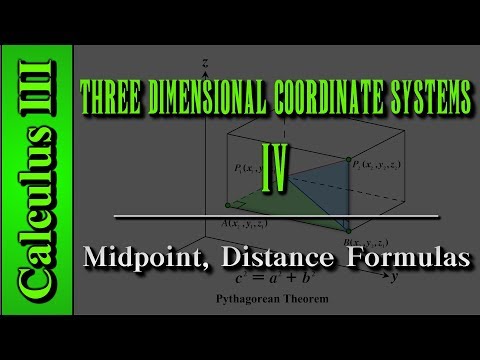 Calculus III: Three Dimensional Coordinate Systems (Level 4 of 10) | Midpoint, Distance Formulas