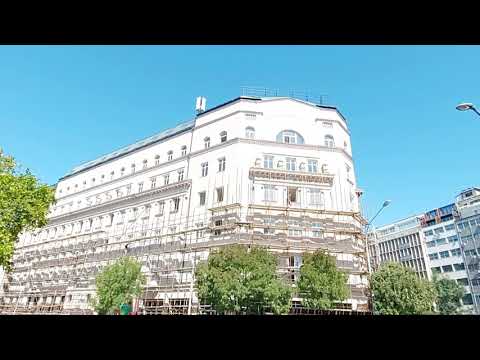Београд Хотел Балкан Открива се Фасада, данас 11. Септембар 2021.