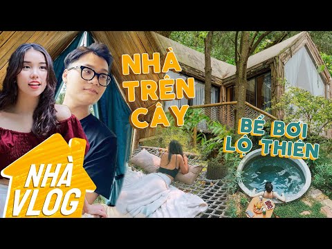 Nhà Vlog : Sống trong Rừng - Ở nhà trên cây, tắm bể bơi lộ thiên