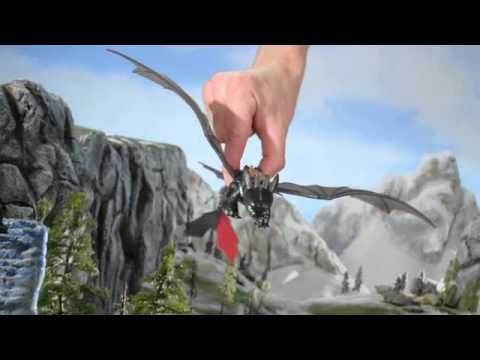 How to Train Your Dragon 2 Bewilderbeast Final Battle Set & Toothless Power Dragon Toy Commercial