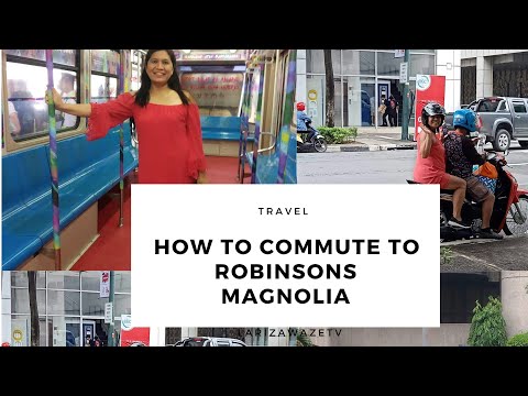 how to commute to robinsons magnolia
