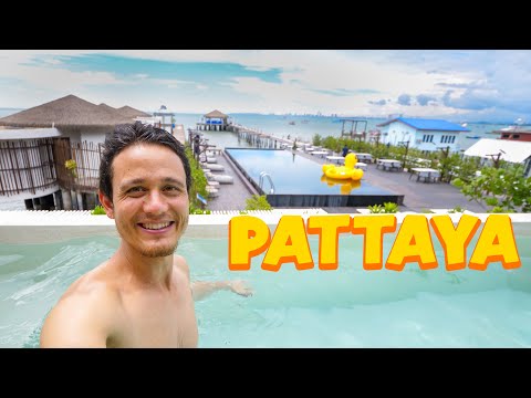AMAZING POOL ROOM Hotel in Pattaya!! 🇹🇭 Thailand Tourism Re-Opening!