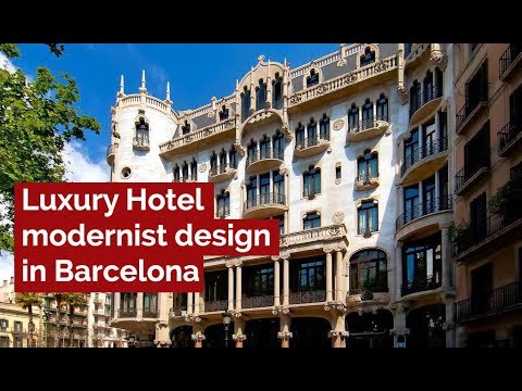LUXURY AND MODERNIST DESIGN IN BARCELONA! - Casa Fuster Hotel
