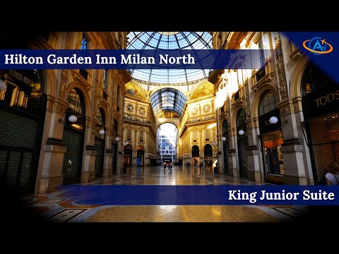 Hilton Garden Inn Milan North - OK though NOT REMARKABLE - Room Tour 2020