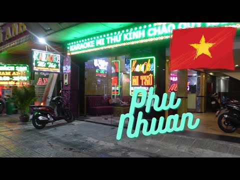 District Phu Nhuan VN  [4K]  🇻🇳  Love Hotels, Restaurants
