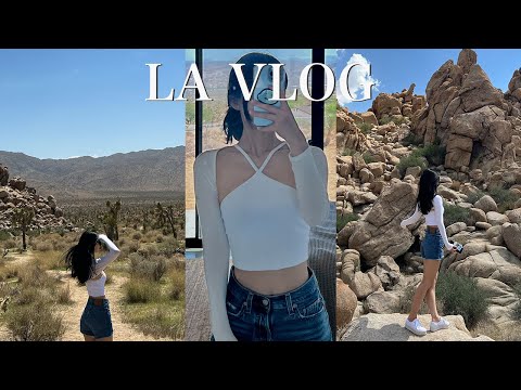 LA Vlog #2 | 사막에서 은하수 별 구경✨ | 프라이빗 숙소 공유 | 조슈아 트리 국립공원 | 월마트 | GRWM