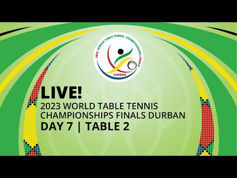 LIVE! | T2 | Day 7 | World Table Tennis Championships Finals Durban 2023