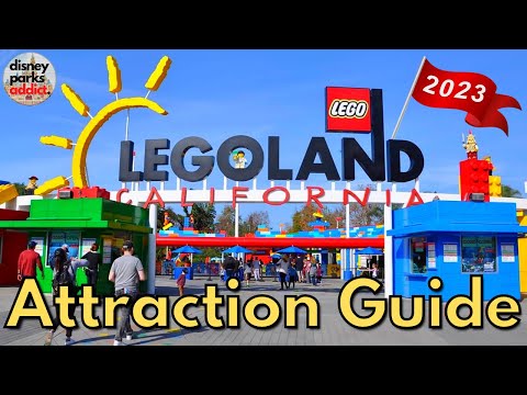 LEGOLAND California ATTRACTION GUIDE - All Rides & Shows - 2023