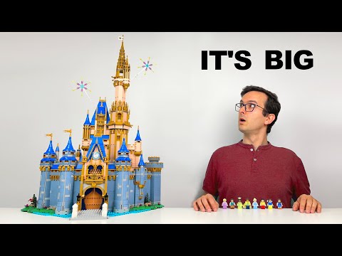 NEW LEGO Disney Castle Review