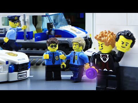 레고 시티 경찰 - 다이아몬드를 훔치 (Lego Diamond Heist) - 레고 스톱모션