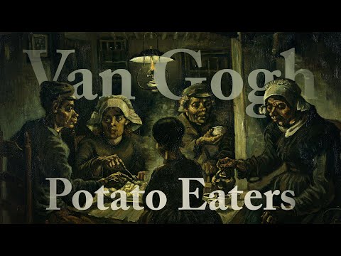 Van Gogh's Nuenen paintings: Stolen Parsonage Garden and The Potato Eaters